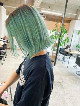 ワゴンヘアー(wagon hair) ミントグリーン