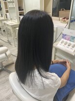 アルターシェリー(aL-ter che'rie)&nbsp;ブルーブラック[前髪/マチルダボブ/ピンクベージュ]