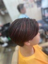 サロン デュッカ(Salon Duka) センターパートマッシュ