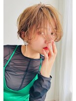 エイミー(Aimee)&nbsp;Aimee 町田   シースルーボブ×ライトベージュ