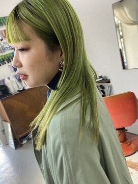 ペッシェ(pesce) ハイライト/波巻き/マッシュパーマ/ウルフ/インナーグレージュ