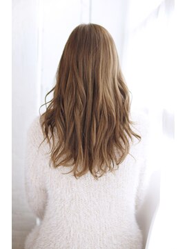 シュシュット(chouchoute) 韓国ボブレイヤーロンググレーベージュ黒髪質改善前髪パーマ/205