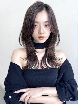 ヴェイン 渋谷(vain) ★サイドバングうる艶髪くびれヘアナチュラルカール#355d1003