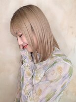 ニスル 上尾店(NISURU)&nbsp;似合わせカット/大人ガーリー/ダークアッシュ/着物/上尾/上尾駅