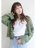 ブゾン(buZon)&nbsp;【buZonブゾン】シアベージュ×ウェーブヘア