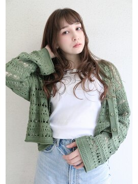 ブゾン(buZon) 【buZonブゾン】シアベージュ×ウェーブヘア