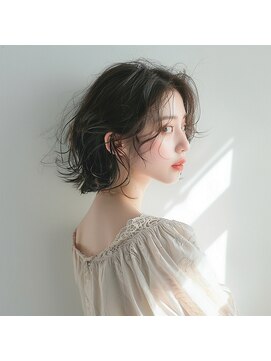 ヘア ケア オディール(Hair Care Odile) 【ボブスタイル】無造作ウェーブ
