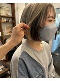【Barouche/中島綾子】 アンブレラカラー ボブ 堀江