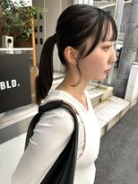 ヘアカロン 熊本本店(Hair CALON)&nbsp;顔まわりカット/韓国/ヨシンモリ