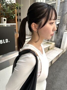 ヘアカロン 熊本本店(Hair CALON) 顔まわりカット/韓国/ヨシンモリ