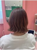 stylist大山《白髪ぼかし、ハイライト》ブリーチなし