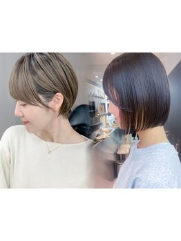 ショート/ボブが360°どこから見ても可愛い♪爽やか&清潔感溢れる店内で至福のひと時[横浜]