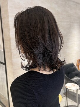 ビュートリアム 広尾(BEAUTRIUM) 広尾　ミディアムヘア　くびれヘア　レイヤーカット　30代　40代