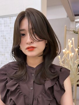 アンフィニー 銀座(ANFINI) レイヤーカット/前髪カット/くびれヘア/ウエットヘア/髪質改善