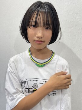 オンカン(onkan) シースルーバング/グラデーションボブ