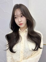 シーテ(Ciete)&nbsp;マロンベージュレイヤーくすみグレージュ韓国巻き前髪20代30代