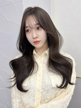 シーテ(Ciete) マロンベージュレイヤーくすみグレージュ韓国巻き前髪20代30代