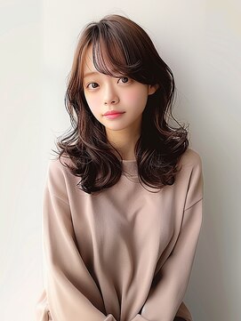 クラン 岡本(Chlan) デジタルパーマで大人可愛いゆるふわニュアンスカール