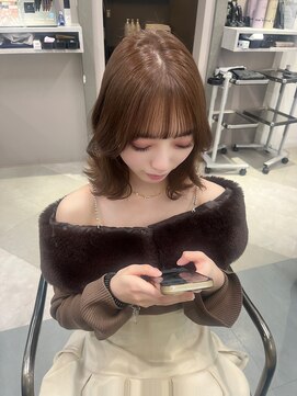 リリー(Lilley) (lilley内堀)韓国ヘア×前髪×ボブ