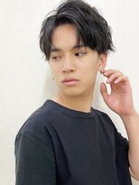 メンズブリーチ/束感/無造作ヘア/マッシュ/ダブルカラー