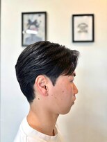 ヘアーワークス ボナ(HAIR WORKS bona.)&nbsp;品格のある大人ジェントルスタイル◎毛流れ/黒髪/ビジネス