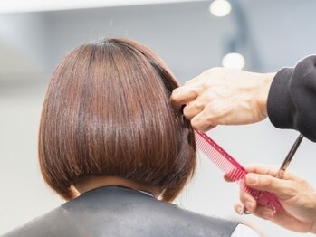 ピュア(Pure)の写真/【JR中山寺駅】再現性の高いカットで、忙しい大人女性にも好評です♪簡単に毎日きまるスタイルを実現！