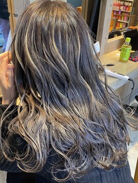 ヘアールーチェ(Hair Luce) ハイライトカラー髪質改善ケアブリーチダブルカラー