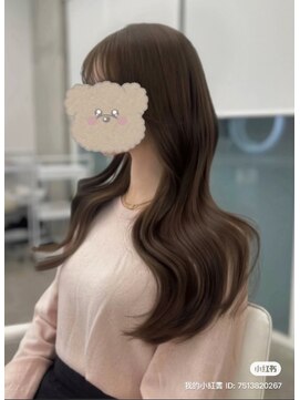 アイシー 表参道(ICY) ブリーチなしダブルカラーでできる！オリーブベージュ