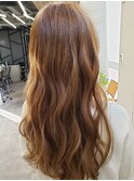 髪質改善＊ロングレイヤーグレーベージュ＊美髪【Zina船橋】