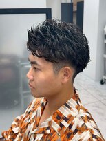 ソレイユ バイ アルフレッド(SOLEIL by alfRed)&nbsp;アップバング　毛流れ　ナチュラル　黒髪