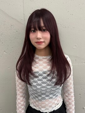 シーク 天神(SEEK) ボルドーカラー/レッドブラウン/レイヤーカット/トリートメント