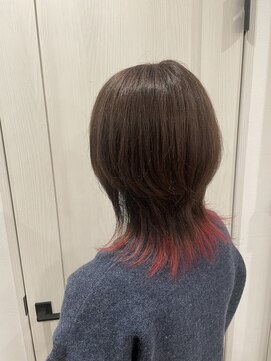 ローブ(L'AUBE) 裾チェリーウルフ