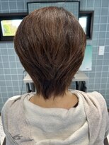 ワンバイアンジ(ONE by Angie) 襟足長め×ショートレイヤー