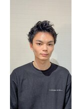 チーヘアー(Chii hair) 短髪パーマ　無造作/ラフ/アップバング