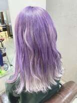 クレメント サロン ブル(Clement Salon Bull) 【松戸BULL】パープル×インナーホワイト☆