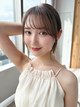 アフロート ディル(AFLOAT D'L) 大人気!顔まわりレイヤーカット大人ガーリースタイル