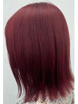 カグヤヒメ(kaguyahime)&nbsp;外ハネ×ワインレッド