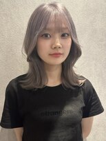 コト 福井大和田店(coto)&nbsp;福井レイヤーハイトーン艶髪髪質改善ブリーチラベンダーシルバー