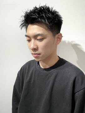 リガナッツ 十条店(Riganuts) アップバングショート/メンズヘア/ツーブロック