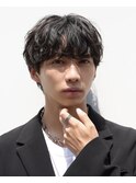 シャドウパーマ ルーズパーマ ニュアンスパーマ 韓国マッシュ