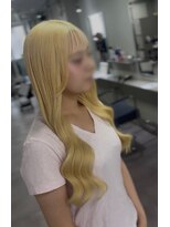 アーチフォーヘア 心斎橋店(a-rch for hair)&nbsp;抜きっぱなしブロンドロング