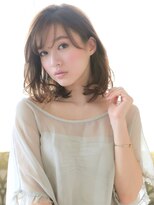 ラ ブレス なんばスカイオ(LaBless)&nbsp;小顔効果カットワンカールひし形ボブ