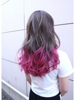 コジック ヘアアンドアイ(Cogic hair & eye)&nbsp;10代20代30代ゆるふわグレージュカラーピンクグラデーション