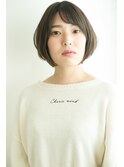 《melt》小顔効果☆大人ナチュラルショートボブサイドひし形