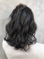 ムウ 難波(MOU)&nbsp;ダークカラー_グレージュカラーボブウルフココアベージュ