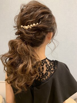 セットサロン フルール(Fleur) ウェーブポニー