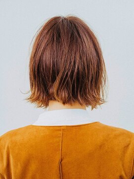 カラーサロンビスカリア 相模原エリア 淵野辺駅店(Color salon Biscaria) 外はね☆ボブ☆簡単スタイリング☆前髪[淵野辺/淵野辺駅]