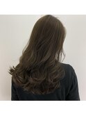 ミントベージュ　ハイライト