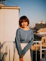 美容室クローバー 新小岩店(clover)&nbsp;くせ毛風ニュアンスボブ【新小岩】