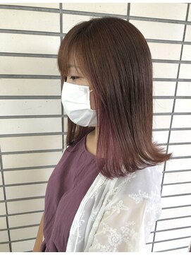 ワープ 青葉台(WARP) 切りっぱなしインナーピンクバイオレット☆